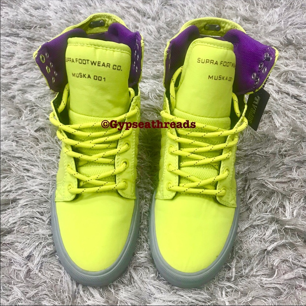 SUPRA MUSKA 001 HI TOP SNEAKER🔥